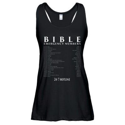 Bible Emergency Hotline Numbers Cool Christian Ladies Essential Flowy Tank