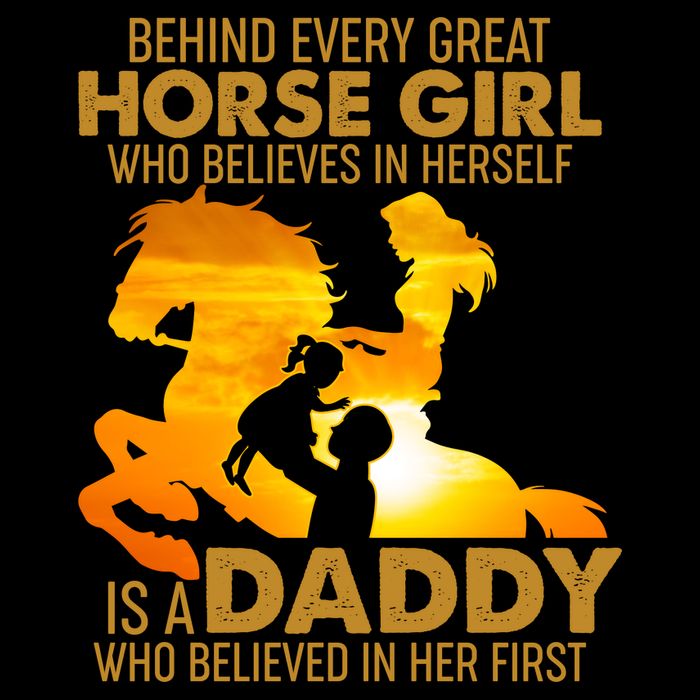Behind Every Great Horse Girl Is A Daddy Who Believed In Her First City Backpack