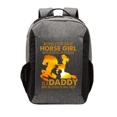 Behind Every Great Horse Girl Is A Daddy Who Believed In Her First Vector Backpack