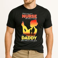 Behind Every Great Nurse Is A Daddy Cooling Performance Crew T-Shirt