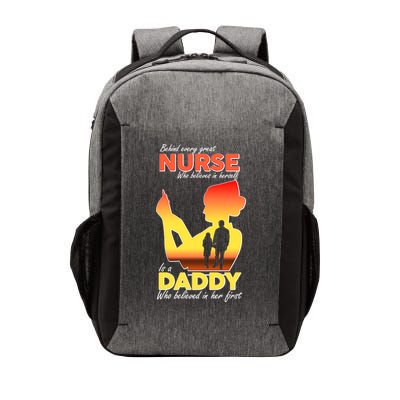 Behind Every Great Nurse Is A Daddy Vector Backpack