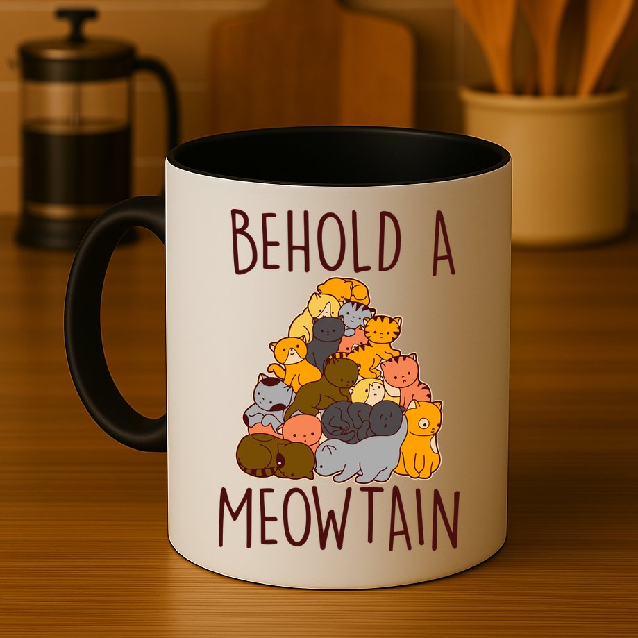 Behold A Meowtian Cats Mug