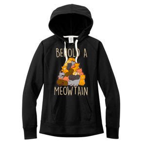 Behold A Meowtian Cats Women's Fleece Hoodie