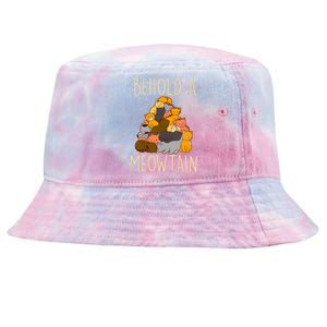 Behold A Meowtian Cats Tie-Dyed Bucket Hat