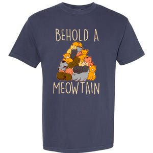 Behold A Meowtian Cats Garment-Dyed Heavyweight T-Shirt