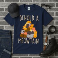 Behold A Meowtian Cats Tall T-Shirt