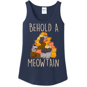 Behold A Meowtian Cats Ladies Essential Tank