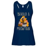 Behold A Meowtian Cats Ladies Essential Flowy Tank