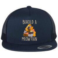 Behold A Meowtian Cats Flatbill Hat