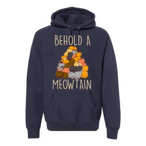 Behold A Meowtian Cats Premium Hoodie