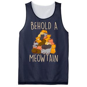 Behold A Meowtian Cats Mesh Reversible Basketball Jersey Tank