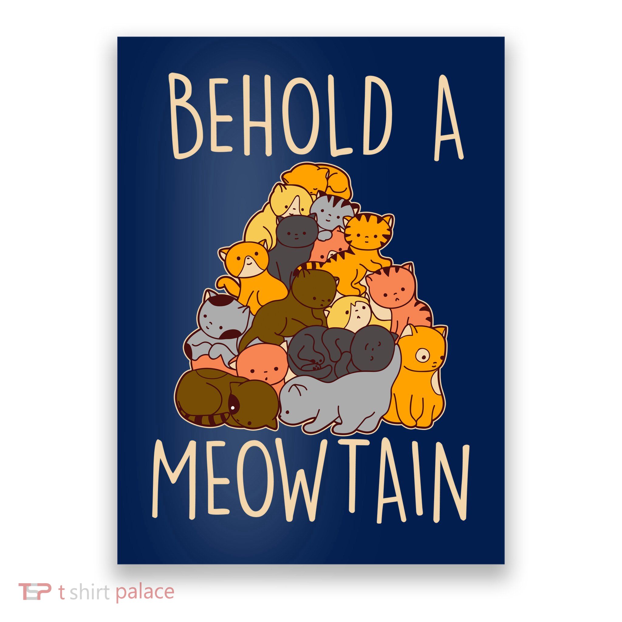 Behold A Meowtian Cats Poster