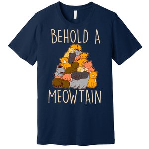 Behold A Meowtian Cats Premium T-Shirt