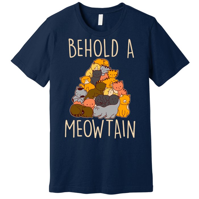 Behold A Meowtian Cats Premium T-Shirt