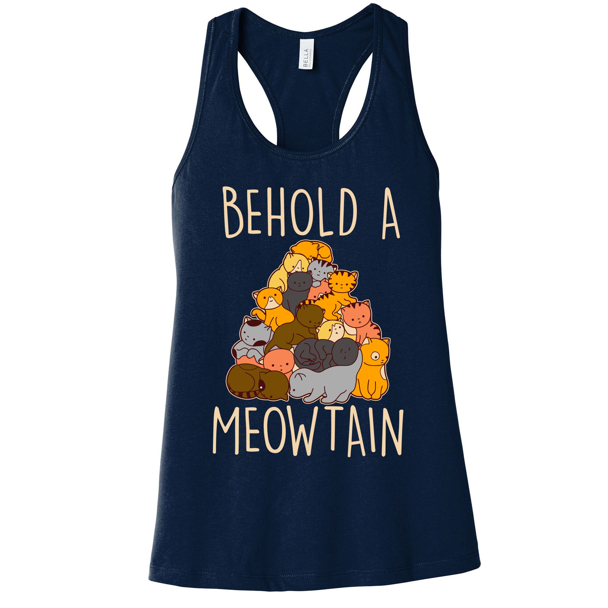 Behold A Meowtian Cats Womens Tank Top