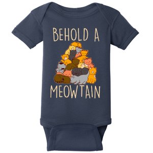 Behold A Meowtian Cats Baby Bodysuit