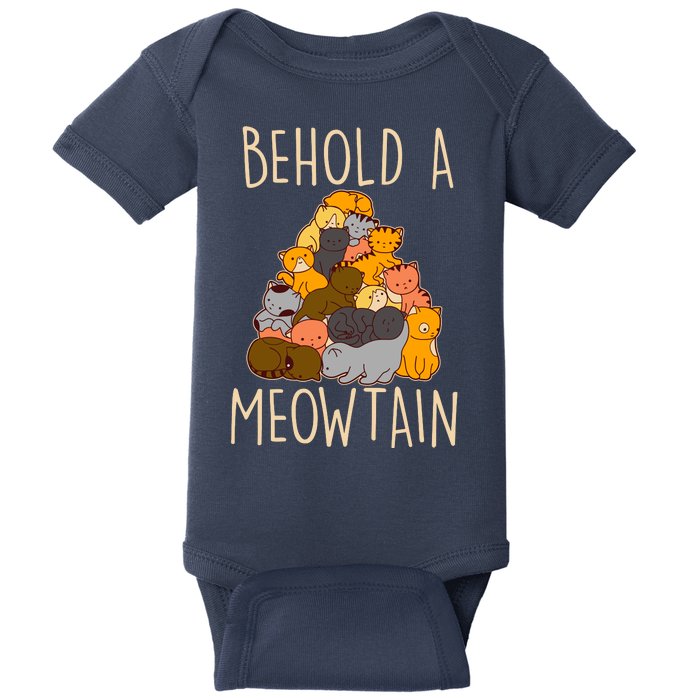 Behold A Meowtian Cats Baby Bodysuit