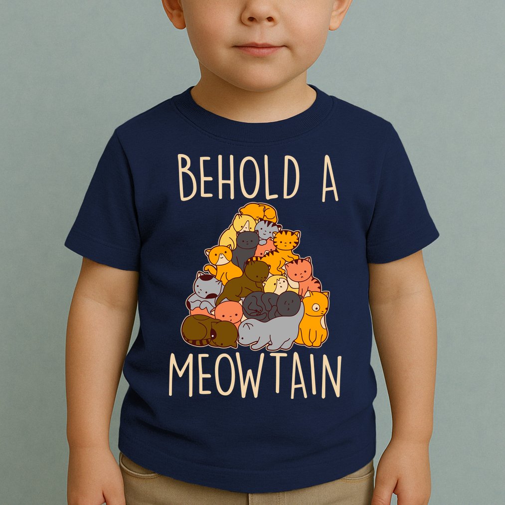Behold A Meowtian Cats Toddler T-Shirt
