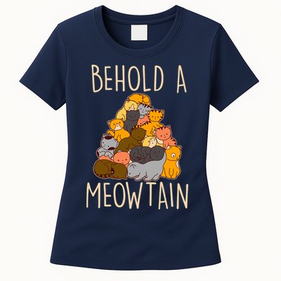 Behold A Meowtian Cats Womens T-Shirt