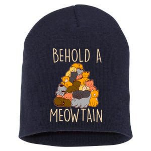 Behold A Meowtian Cats Short Acrylic Beanie