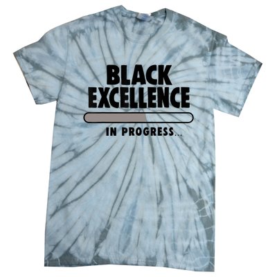 Black Excellence In Progress Black History Wo African Tie-Dye T-Shirt