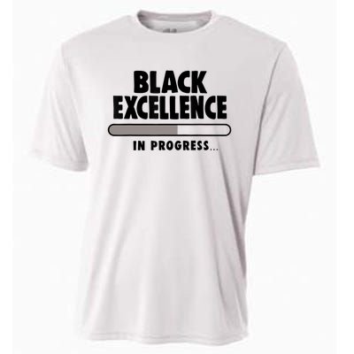 Black Excellence In Progress Black History Wo African Cooling Performance Crew T-Shirt