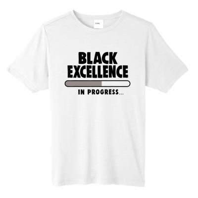 Black Excellence In Progress Black History Wo African Tall Fusion ChromaSoft Performance T-Shirt