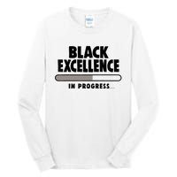 Black Excellence In Progress Black History Wo African Tall Long Sleeve T-Shirt