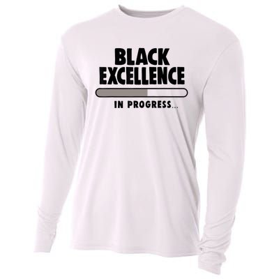 Black Excellence In Progress Black History Wo African Cooling Performance Long Sleeve Crew