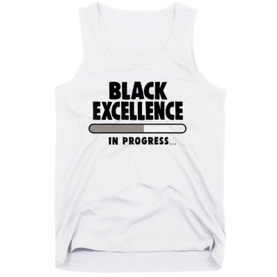 Black Excellence In Progress Black History Wo African Tank Top