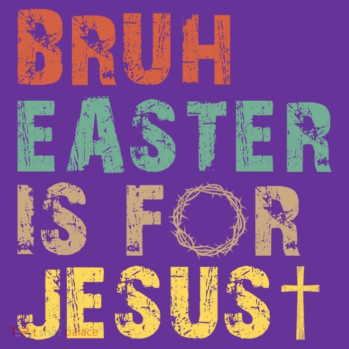 Bruh Easter Is For Jesus Christian Religious Short Acrylic Beanie