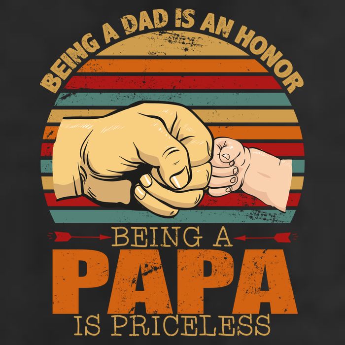 Being A Dad Is An Honor Being Papa Is Priceless Adult Drive Performance Visor