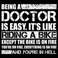 Being A Doctor Is Easy Doggie Tank