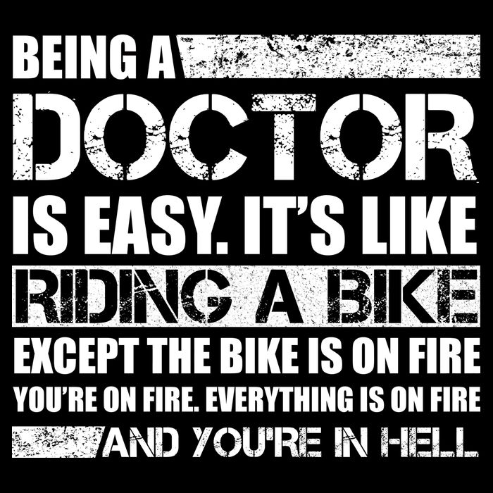 Being A Doctor Is Easy Doggie Tank
