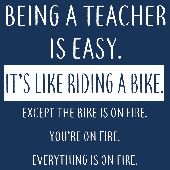Being A Teacher Is Like Riding A Bike Cooling Performance Crew T-Shirt