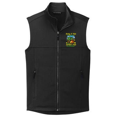 Being A Wife Is A Choice Being A Farmer's Wife IS A Privilege Collective Smooth Fleece Vest