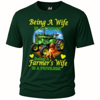 Being A Wife Is A Choice Being A Farmer's Wife IS A Privilege Cooling Performance Crew T-Shirt