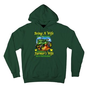 Being A Wife Is A Choice Being A Farmer's Wife IS A Privilege Hoodie