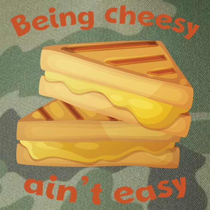 Being Cheesy Ain't Easy Legacy Tie Dye Trucker Hat