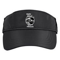 Being Dad Is An Honor Papa Is Priceless Adult Drive Performance Visor