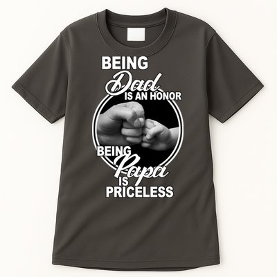 Being Dad Is An Honor Papa Is Priceless Tall T-Shirt