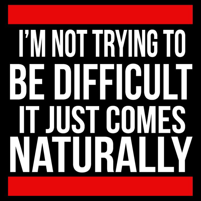 Being Difficult Comes Naturally USA-Made Doggie Bandana