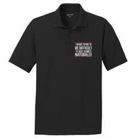 Being Difficult Comes Naturally PosiCharge RacerMesh Polo