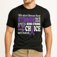 Being Strong Is The Only Choice Lupus Awareness Performance Shirt