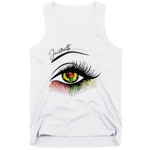 Bright Eyes Juneteenth Juneteenth Eye African American Tank Top