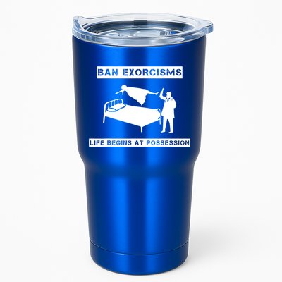 Ban Exorcisms Life Begins At Possession Apparel Tumbler