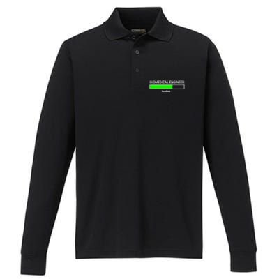 Biomedical Engineer Loading College Major Gift Great Gift Performance Long Sleeve Polo