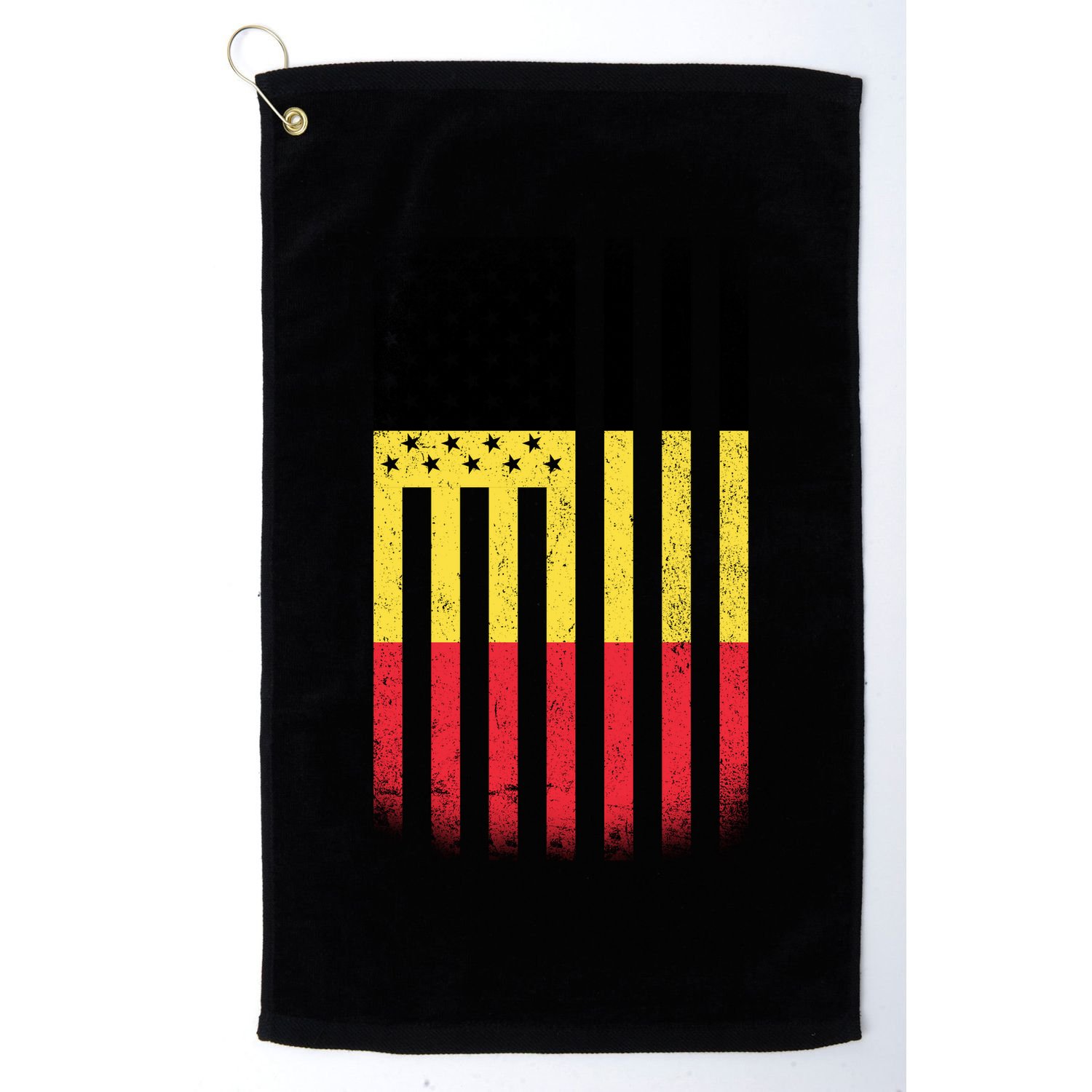 Vintage Flag Of Belgium Golf Towel