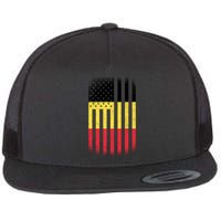 Vintage Flag Of Belgium Flatbill Hat