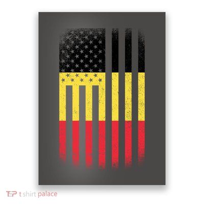 Vintage Flag Of Belgium Poster